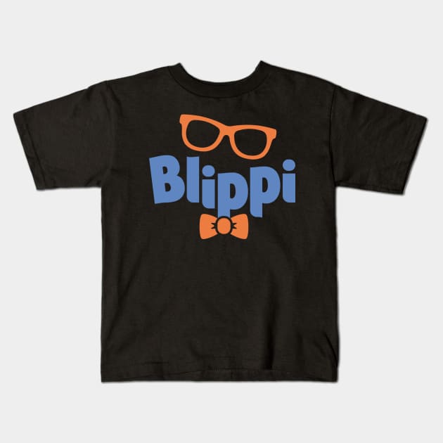 blippi-high-resolution transparent Kids T-Shirt by rattrapteesstore